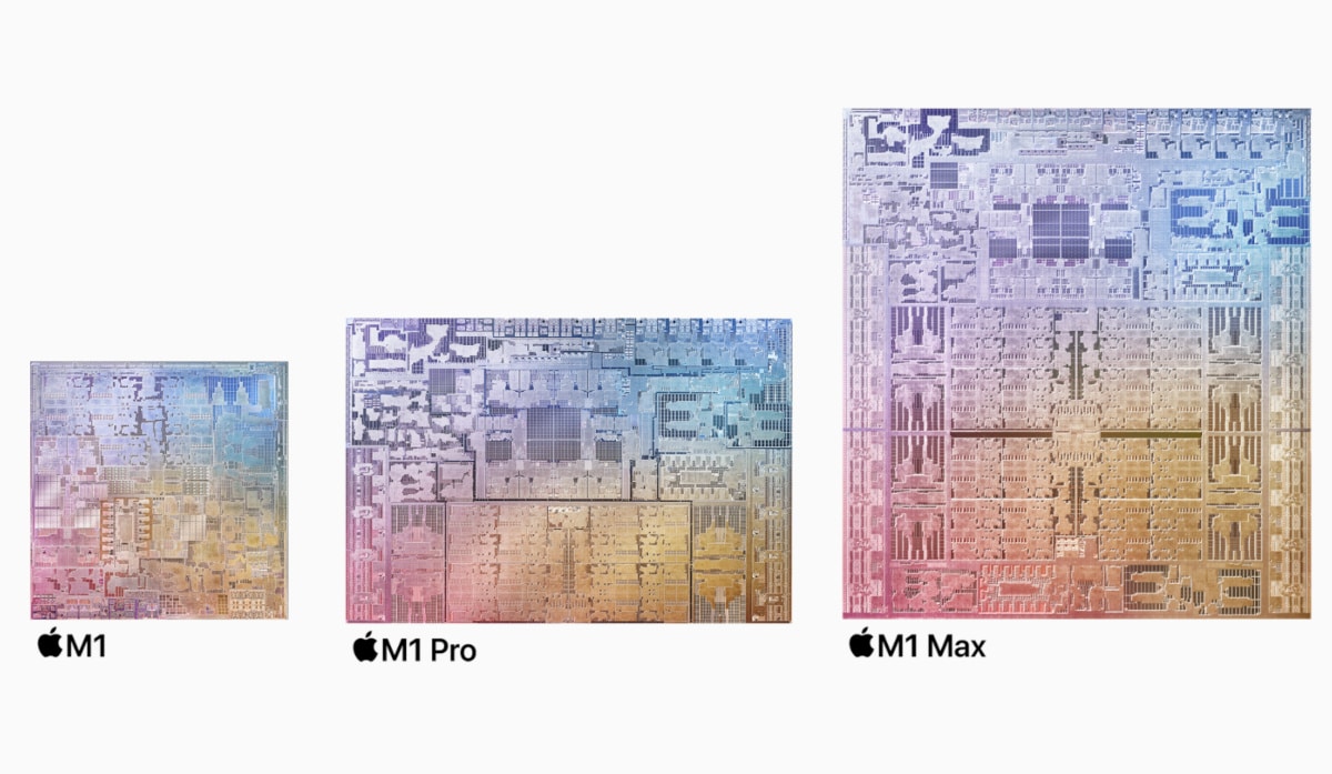 official apple m1 pro and m1 max