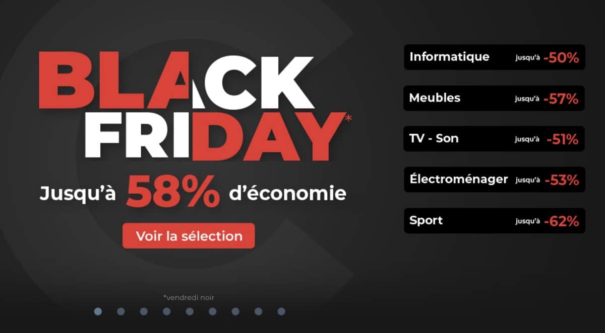 Black Friday Cdiscount meilleures offres