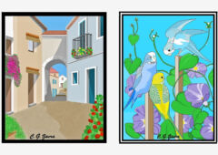 Concha García Zaera pixel art paint