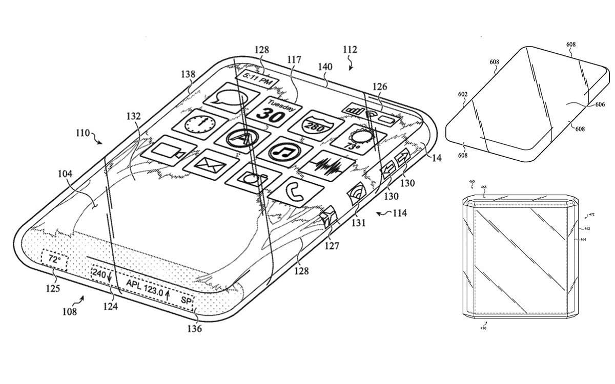 iPhone en verre brevet