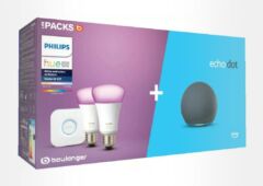pack kit Philips Hue Echo Dot 4