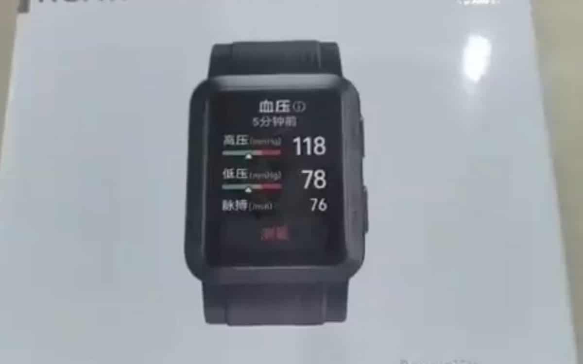 Huawei watch d tension artérielle
