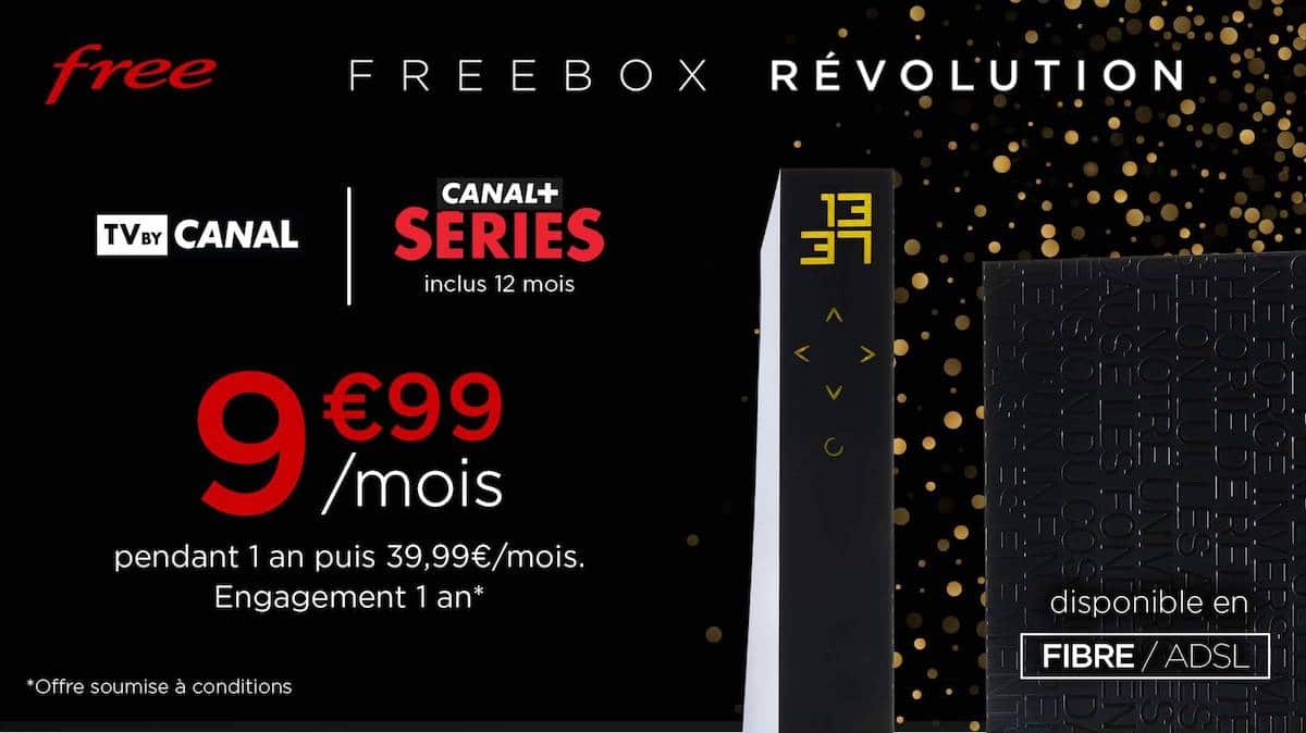 abonnement Freebox Revolution chez Veepee