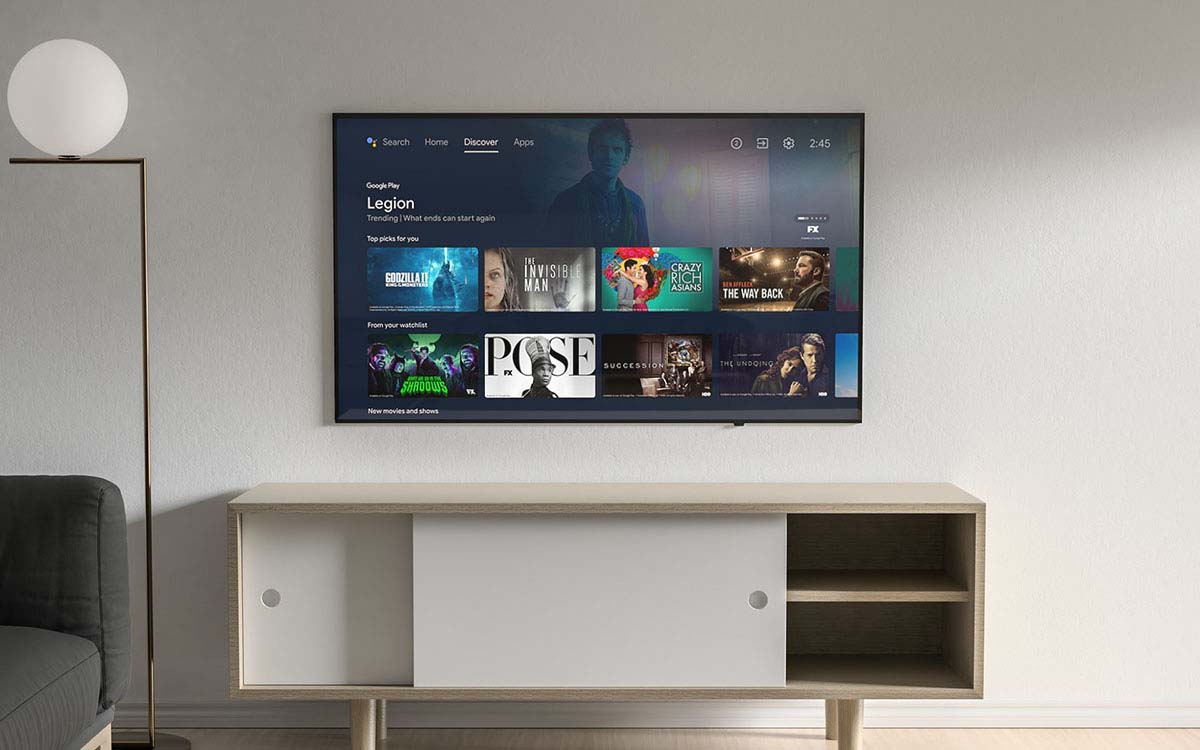 android tv interface