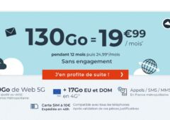 forfait mobile Cdiscount Mobile 5G