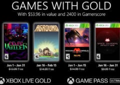 xbox games with gold janvier 2022