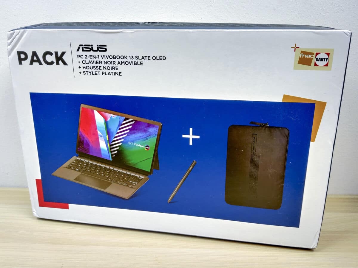 Asus Vivobook 13 Slate OLED box