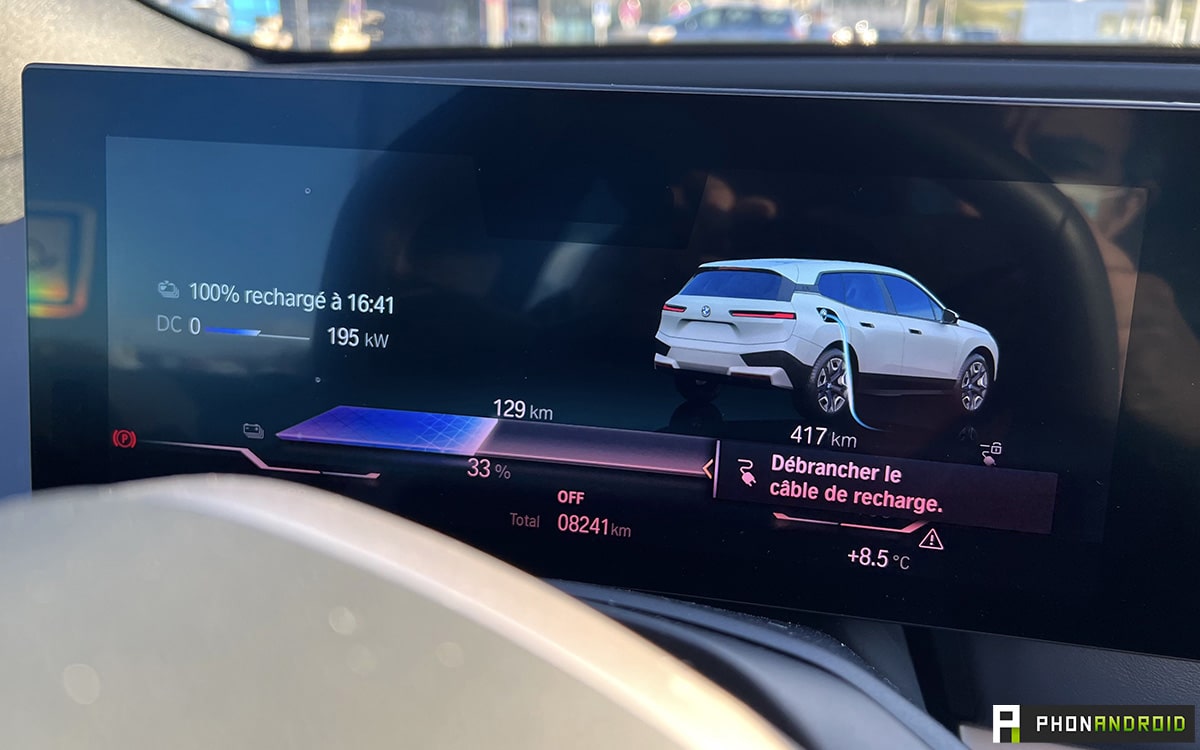 BMW iX recharge