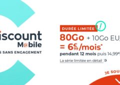 Forfait mobile cdiscount
