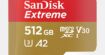 Soldes carte mémoire : chute de prix sur la microSDXC SanDisk Extreme 512 Go