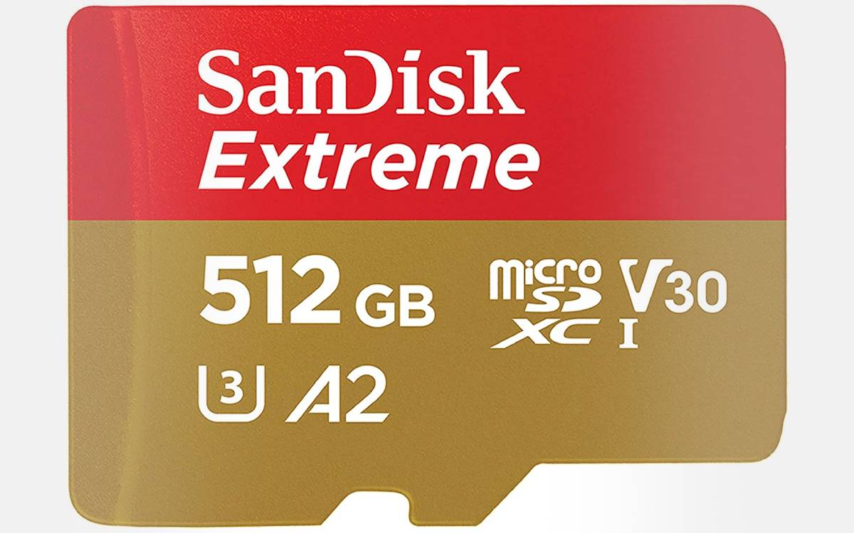 SanDisk Extreme 512 Go en promotion