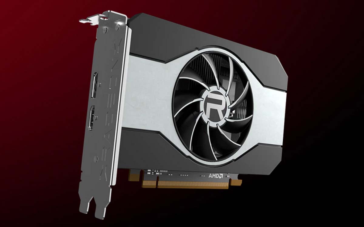 AMD Radeon RX 6500 XT officiel : du 1080p en 60 FPS compatible FSR