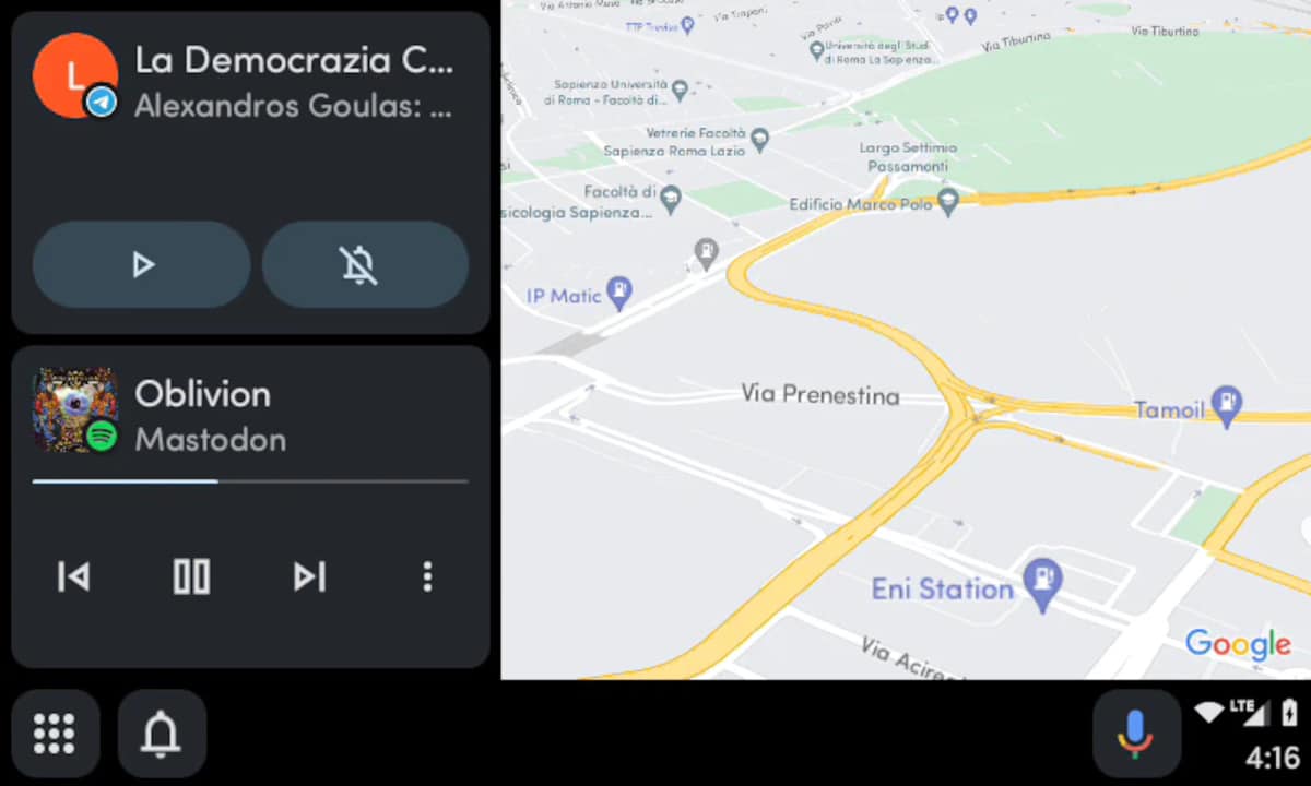 google android auto nouvelle interface 2022