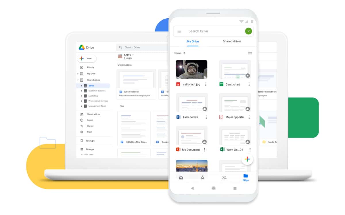 google drive recherche améliorée