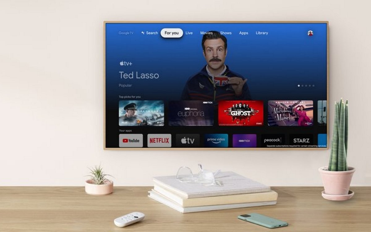 Apple TV sur Google TV