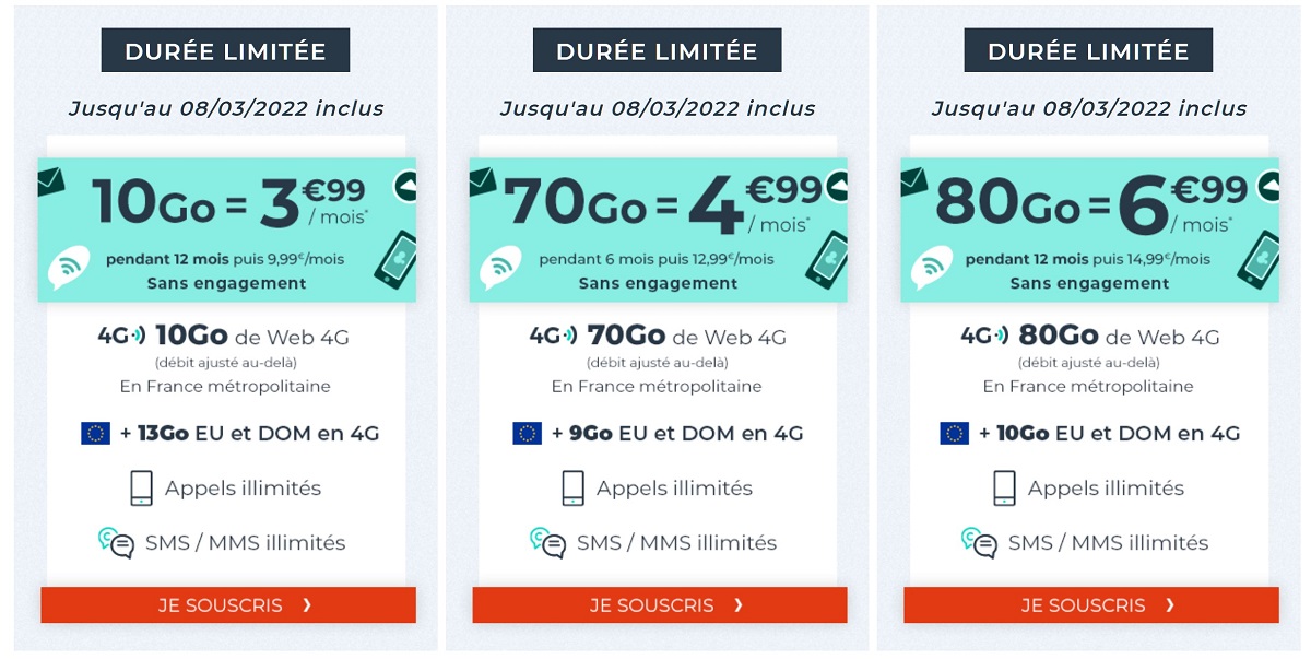 forfait mobile cdiscount