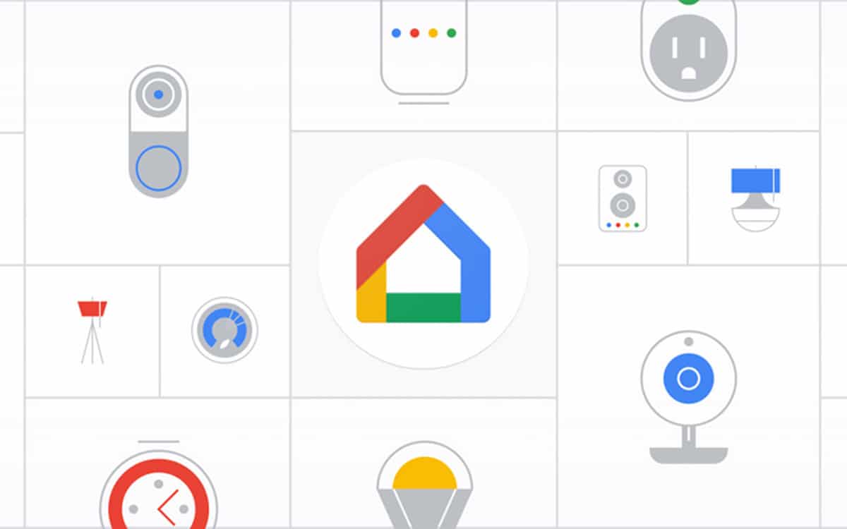 google home interface