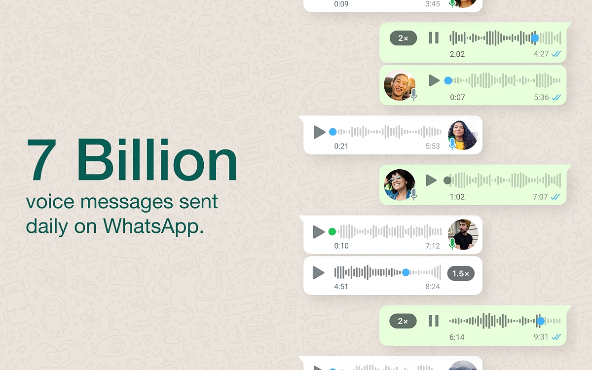WhatsApp messages vocaux