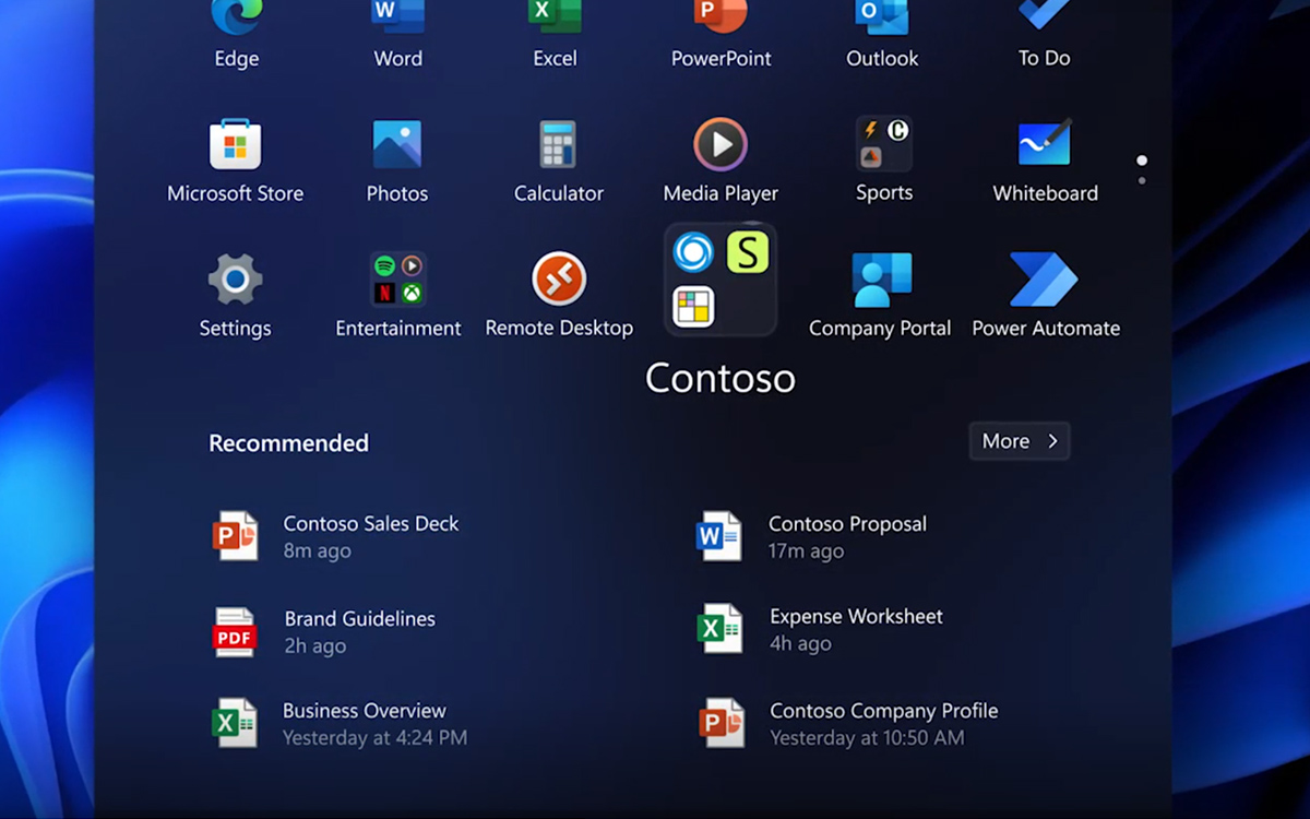 Windows 11 icones dossier