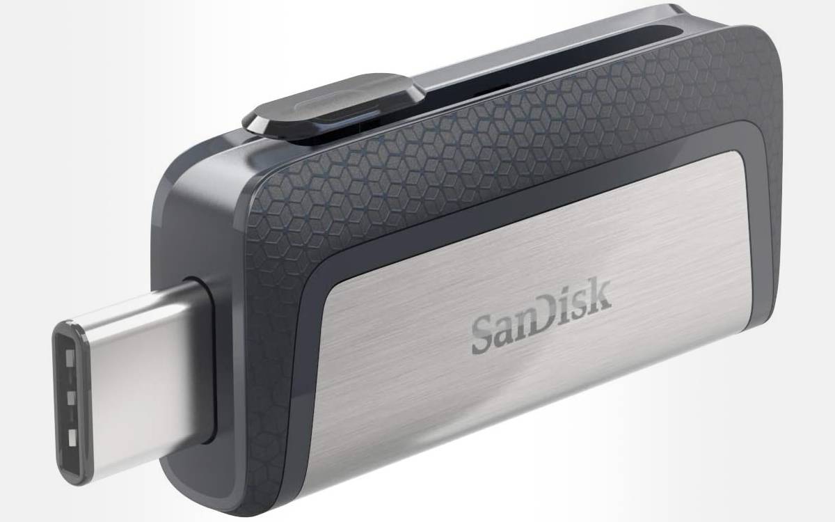 La clé USB 3.1 Type-C à double connectique SanDisk Ultra 256 Go est à 35,99 €