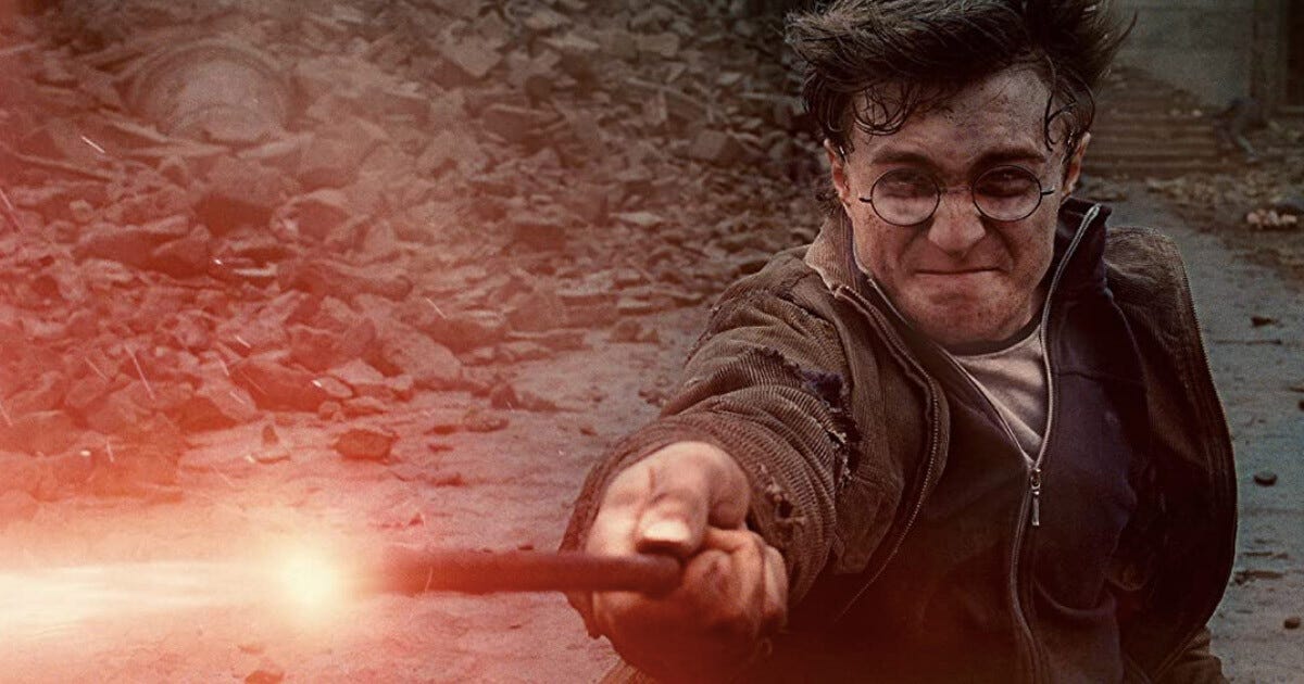 Harry Potter - sort Lumos Maxima
