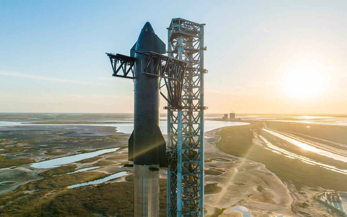 spacex starship lancement