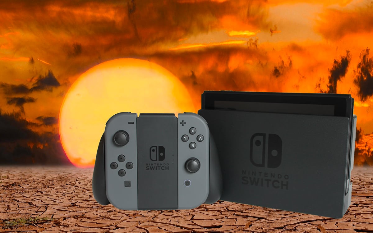 nintendo switch canicule