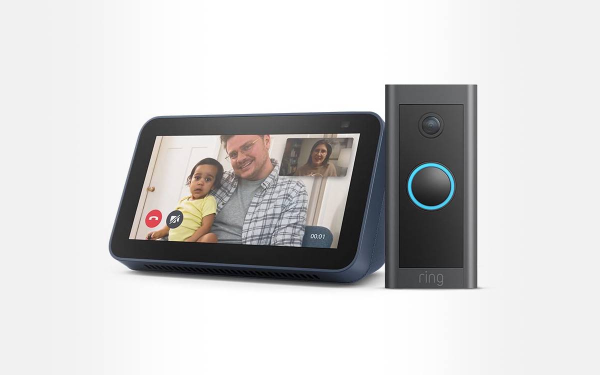 pack Echo Show 5 Ring Video Doorbell Wired