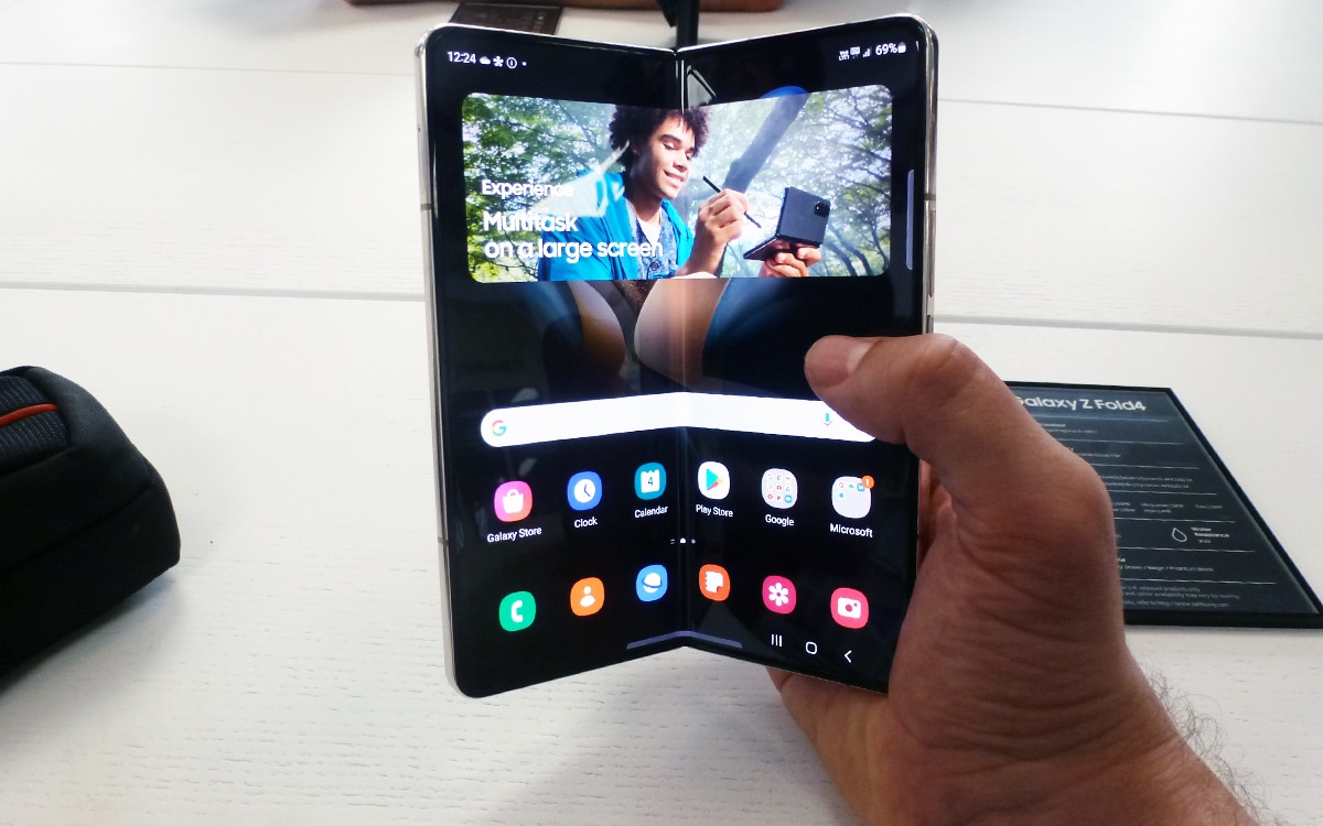 Samsung Galaxy ZFold 4 Prise en main