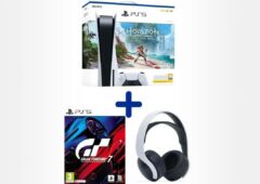 pack PS5 2 jeux casque