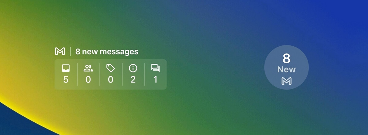 Google Gmail Widget