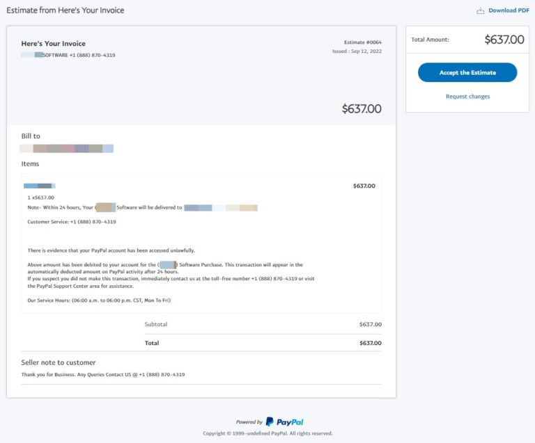anydesk scams paypal