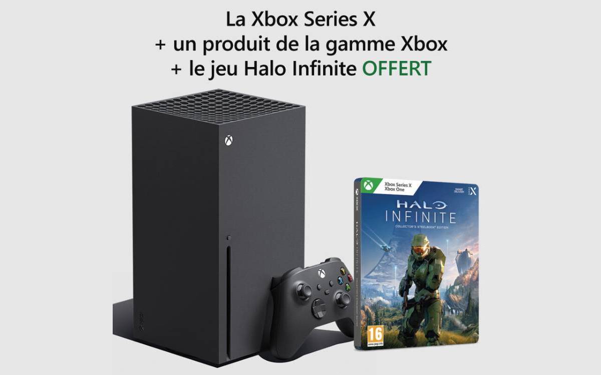 pack Xbox Series X Halo Infinite accessoire