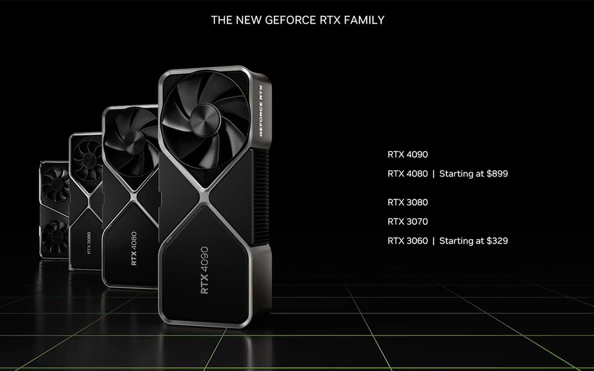 La nouvelle gamme GeForce RTX 