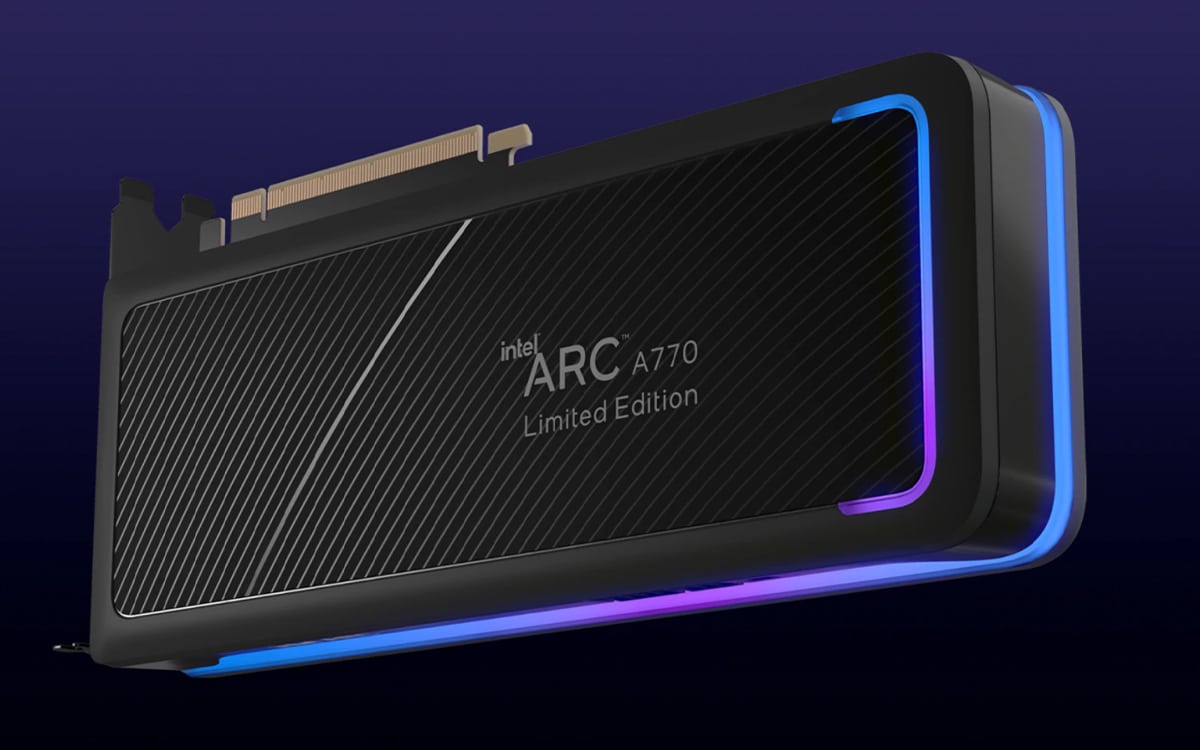 L'Intel Arc A770 est plus performante que la GeForce RTX 4090