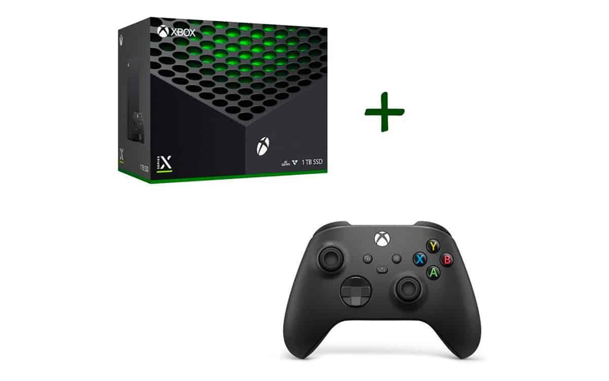 Xbox series x + controller pack
