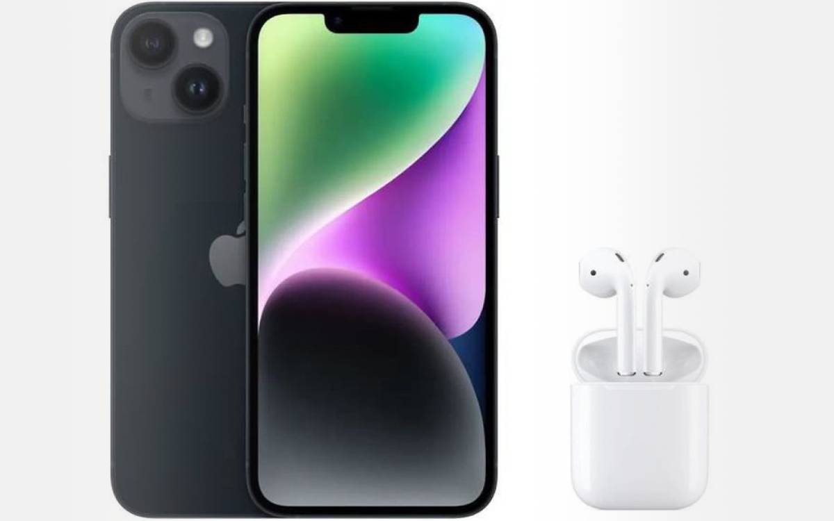 Apple iPhone 14 AirPods 2