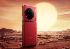 Vivo X90 Pro+ rouge officiel
