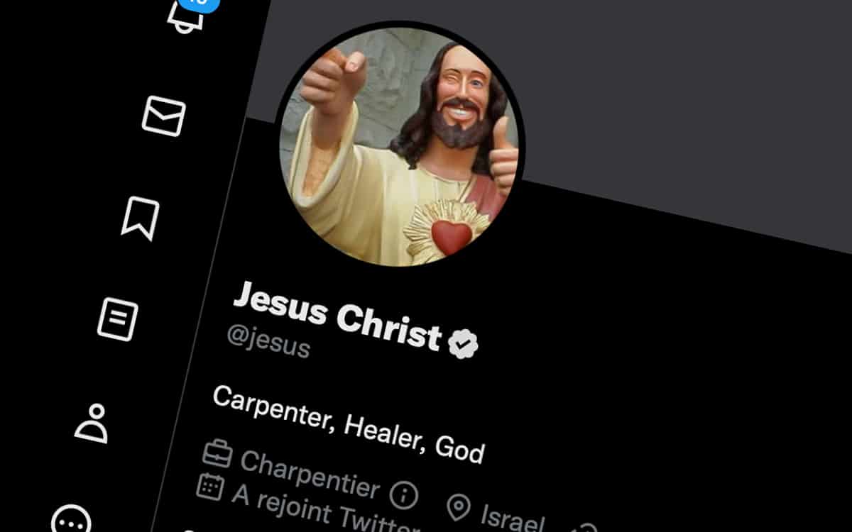 jesus twitter account