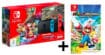 Pack Nintendo Switch avec Mario Kart 8 Deluxe et Mario Lapins Crétins à 289,99 ¬ seulement sur Cdiscount