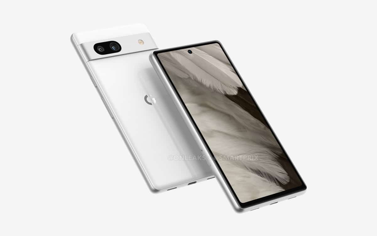 Pixel 7a надано 3D