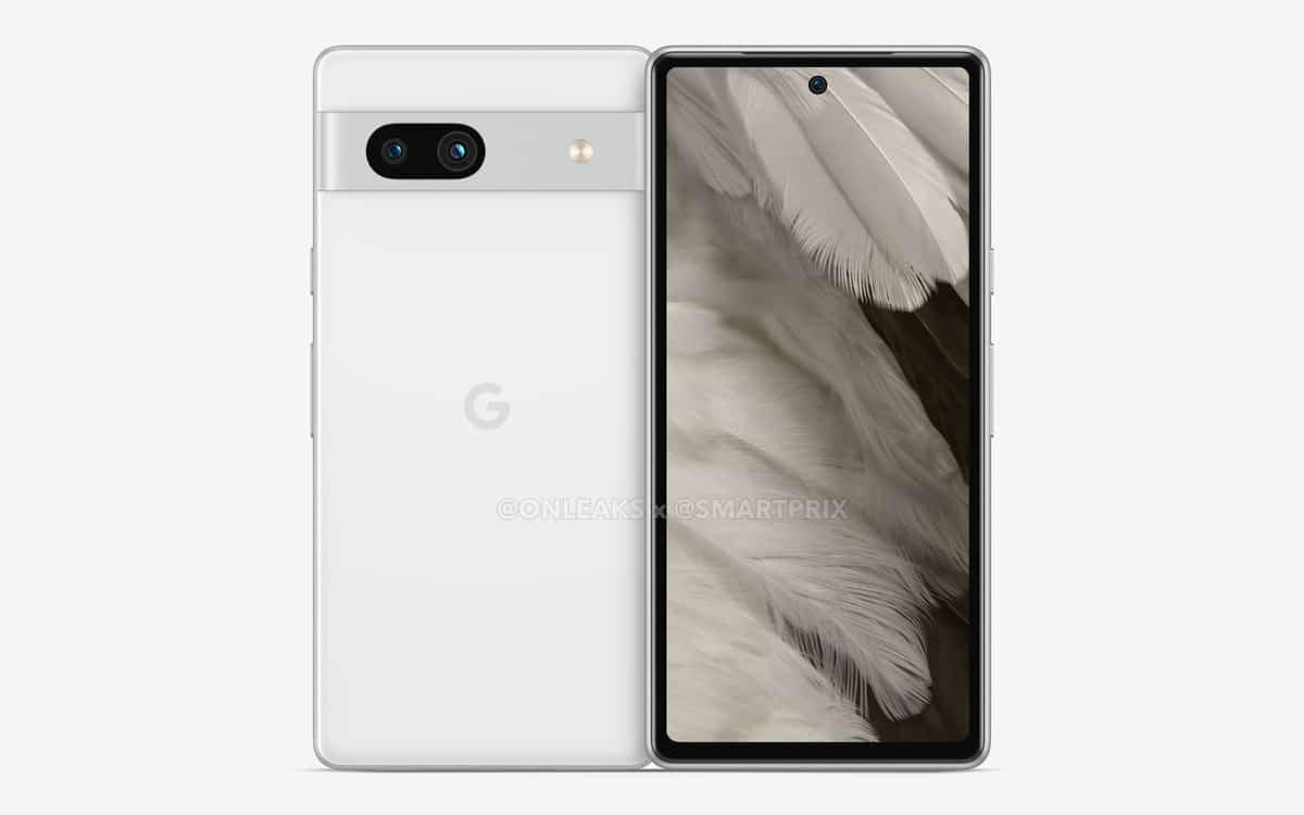 Το Pixel 7A αποδόθηκε 3D