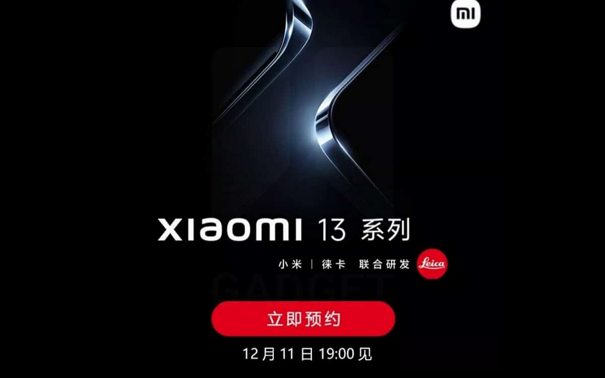 Xiaomi 13 événement
