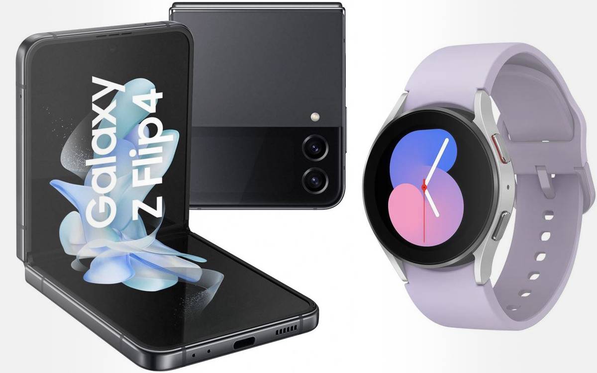 pack Samsung Galaxy Z Flip4 Galaxy Watch5