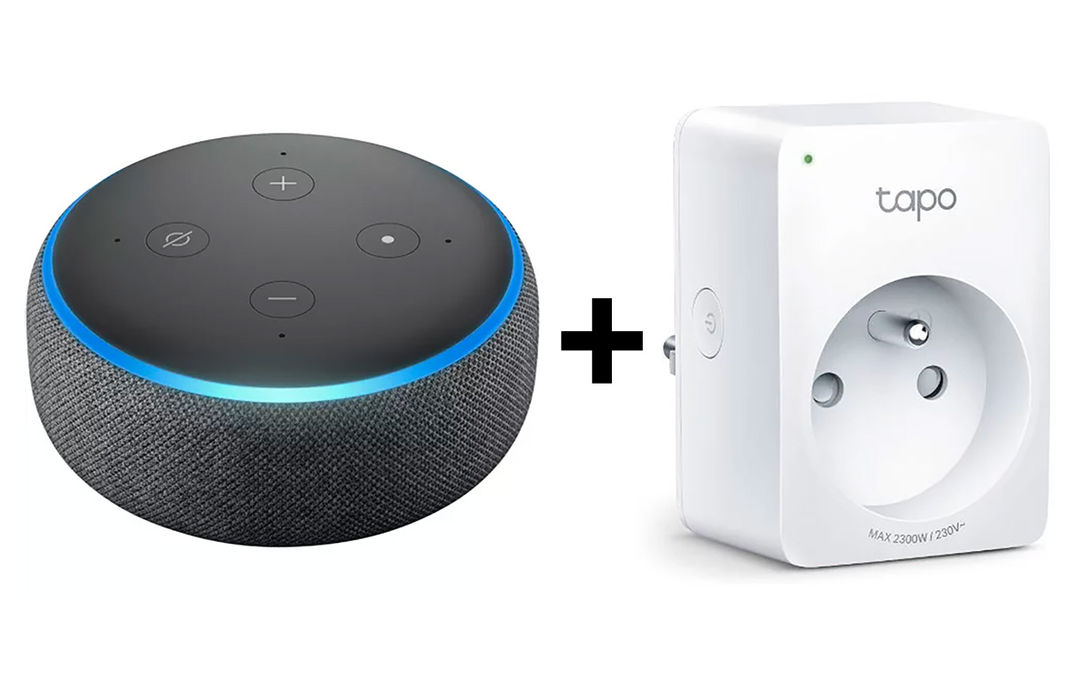 Amazon Echo Dot 3 Tapo 100