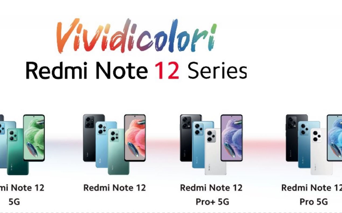 Les Redmi Note 12 arrivent bientôt en France, voici leur fiche