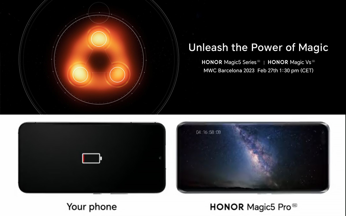 Honor arouses our curiosity about the arrival of the Magic5 Pro
