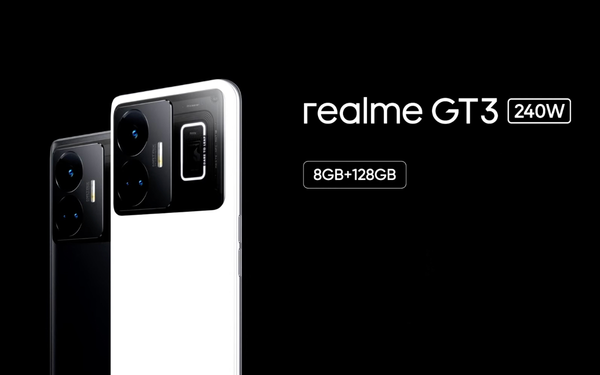 realme GT3 presentation