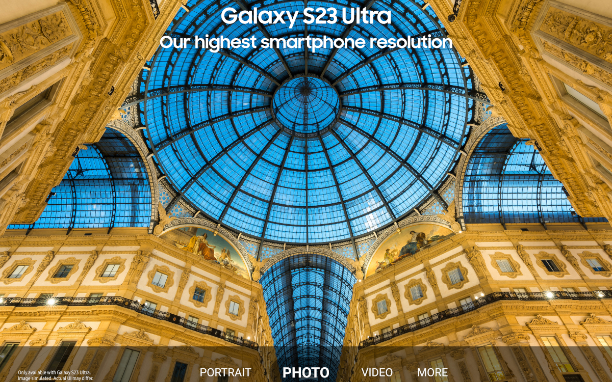 samsung galaxy s23 isocell hp2 200 megapixels officiel