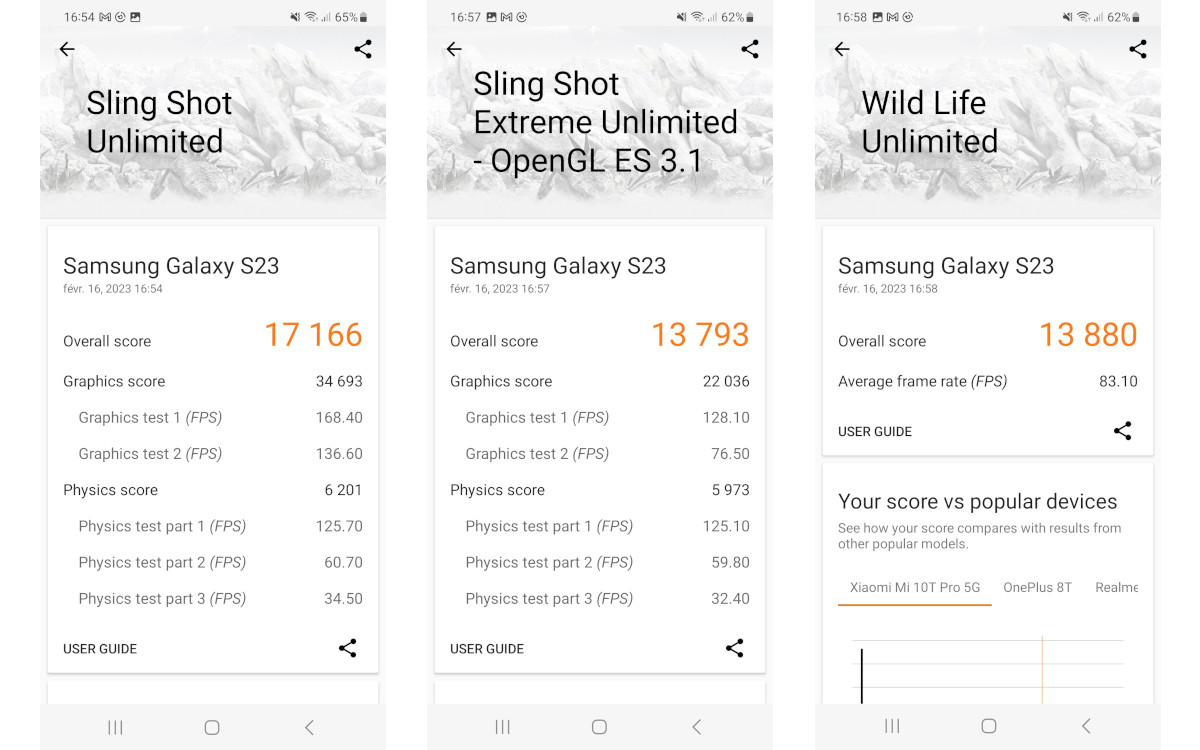Samsung Galaxy S23 Test